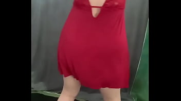 Sexy mom shows off her big tits