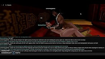 Sensual red and gold room