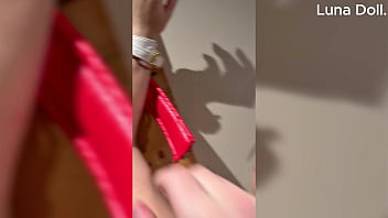 I get fucked in harness in a sm room luna doll