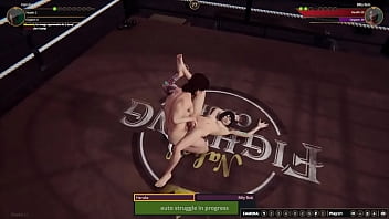 Haruka vs billy nf3d mixed combat ring