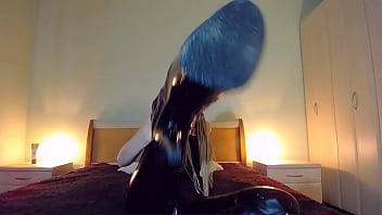 Lick my boots loser polish them