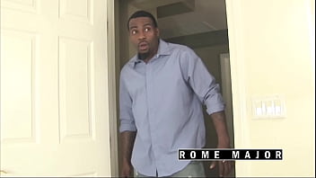 Arielle ferrara asks rome major to cum in her mouth after sex