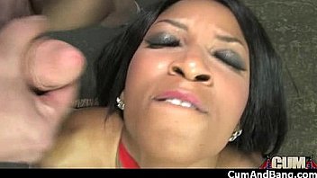 Crazy group interracial blowjob wow 17