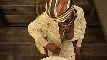 Black mom is not averse to working with a pen for money #7