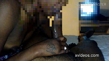 Her husband is next door