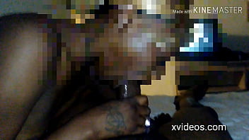 Her husband is next door