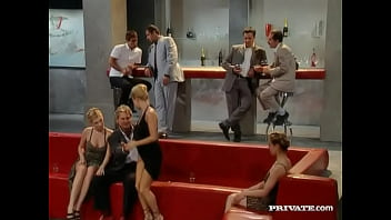 Ellen is a horny secretary who loves getting facialed during a 3way