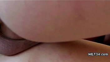 Horny milf gets kinky