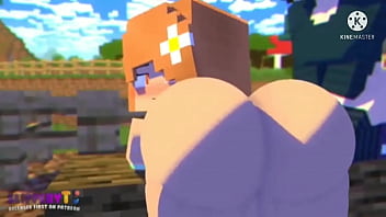 Minecraft slipperyt animation amber shaking fat ass Minecraft slipperyt animation amber shaking fat ass