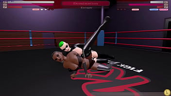 Kay bear vs germaine kyfc sexfight strap on sex