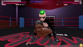 Kay bear vs germaine kyfc sexfight strap on sex