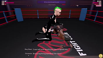 Kay bear vs germaine kyfc sexfight strap on sex