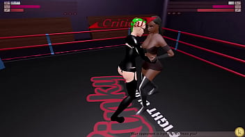 Kay bear vs germaine kyfc sexfight strap on sex