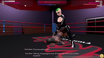 Kay bear vs germaine kyfc sexfight strap on sex