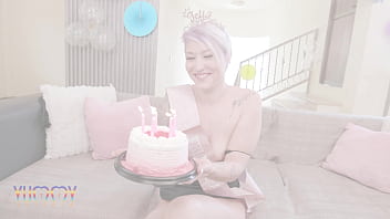 Yummy celebrates mina k’s birthday with a triple penetration dap dp