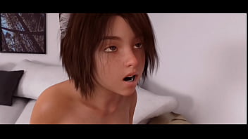 Chica osita follada con miel en la verga