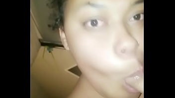 Passionate sucking from babe