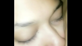 Passionate sucking from babe