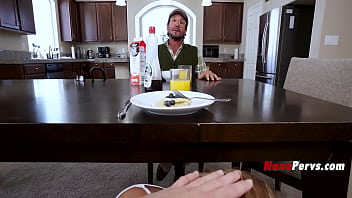 Old man asks his step grandson for help satisfying his gilf wife pov