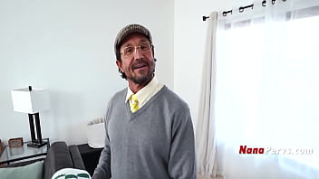 Old man asks his step grandson for help satisfying his gilf wife pov