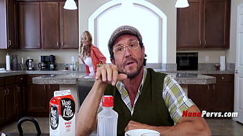 Old man asks his step grandson for help satisfying his gilf wife pov