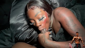 Phat booty ebony baddie dats nasty gets a birthday dick down in miami