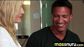 Babe fires nuru massage 6