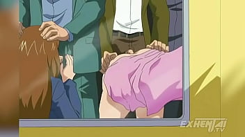 Follando en público después del trabajo hentai sin censura