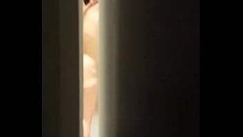 Watch his hot wife shower