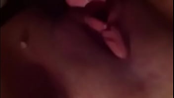 Hot gf shows off her pussy and bf shows off pumped cock