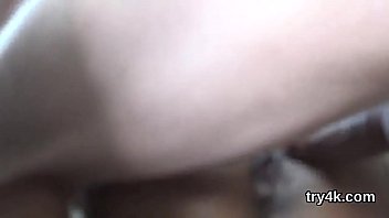 Sensual teenie gives a blowjob in pov and gets narrow snatch drilled