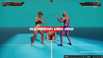 Karen vs nick nf3d mixed kinky combat virtual reality
