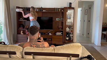 #anal loira gostosa seduzindo o brunão até ganhar rola no cuzinho