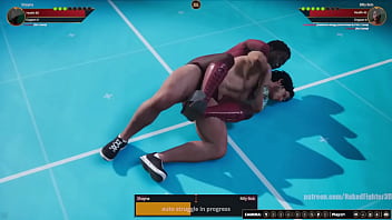 Shayna vs billy nf3d mixed kinky combat battle