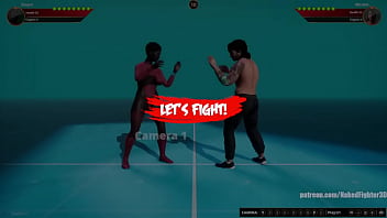 Shayna vs billy nf3d mixed kinky combat battle
