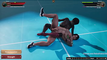 Shayna vs billy nf3d mixed kinky combat battle