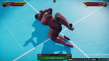 Shayna vs billy nf3d mixed kinky combat battle