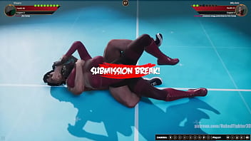 Shayna vs billy nf3d mixed kinky combat battle