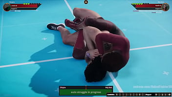 Shayna vs billy nf3d mixed kinky combat battle
