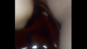 Mi perra blanca gonzález metiéndose el mango