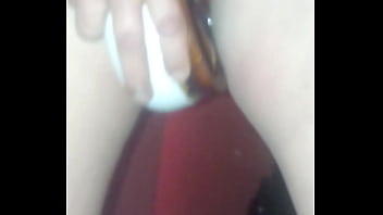 Mi perra blanca gonzález metiéndose el mango