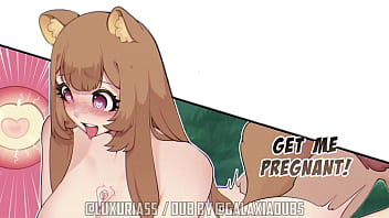 Vendo a raphtalia como uma adulta