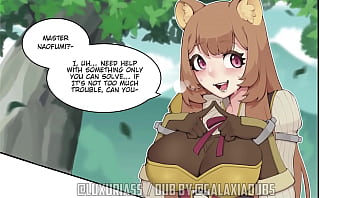 Vendo a raphtalia como uma adulta