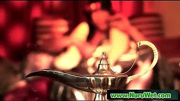 Nuru massage and dick sucking on air matress 07