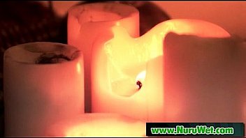 Nuru massage and dick sucking on air matress 07