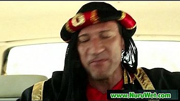 Nuru massage and dick sucking on air matress 07