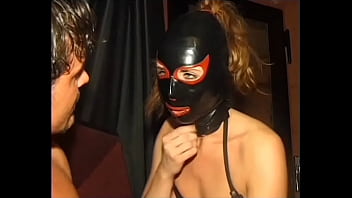 Stella lux wild fuck in full face hood