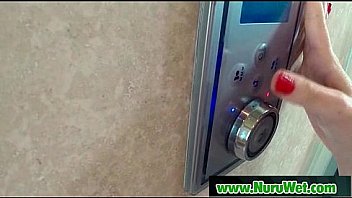 Nuru massage from japanese busty babe and oral pleasure 03