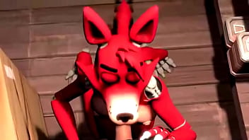 Foxy blows a hard cock