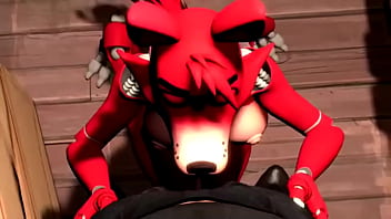 Foxy blows a hard cock